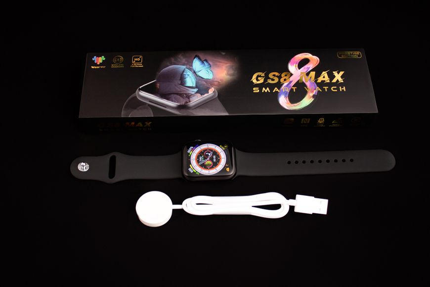 Смарт годинник 8 Series Smart Watch Airplus GS8 Max Black GS8B фото