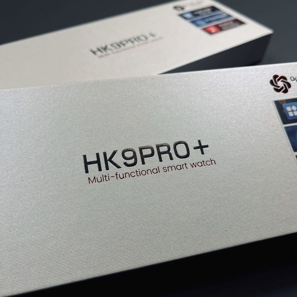 Смарт-годинник HK9 (Gen3) Pro Plus OLED екран українська мова Silver HK9PSP фото