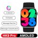 Смарт годинник HK9 Pro Amoled екран українська мова Black HK9PB фото 3