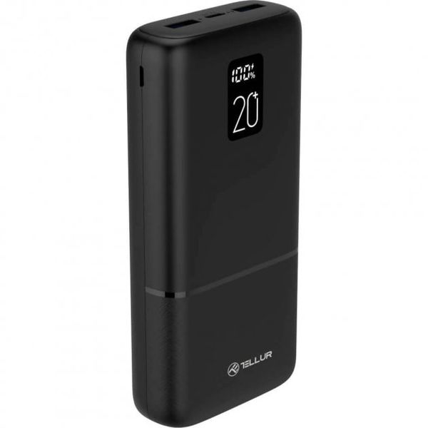 Power Bank Tellur PD202 Boost Pro 20000mAh 22.5 W Black. Універсальна мобільна батарея. TPD202 фото