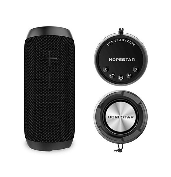 Портативна Bluetooth-колонка Hopestar P7 Black 11562 фото