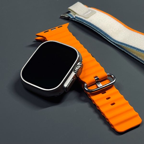 Абсолютно новий смарт-годинник AMOLED HW69 Utra 2 49 мм (series 9) Orange HW69UAO фото