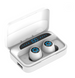 Бездротові сенсорні навушники AirPlus TWS S15 Mini White з функцією Power Bank. S15MW фото 1